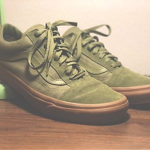 Vans Shoes Green Mens Size 10.5